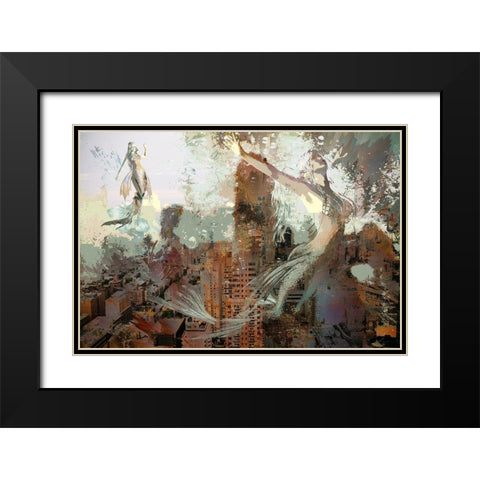 Atlantis  Black Modern Wood Framed Art Print with Double Matting by Bolokofsky, Ronald