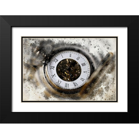 Borrowed Time Black Modern Wood Framed Art Print with Double Matting by Bolokofsky, Ronald