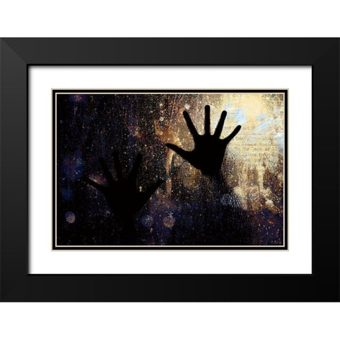 Break On Through Black Modern Wood Framed Art Print with Double Matting by Bolokofsky, Ronald
