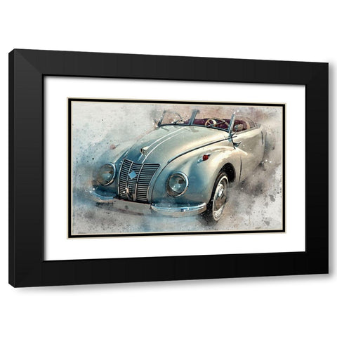 IFA Convertable I Black Modern Wood Framed Art Print with Double Matting by Bolokofsky, Ronald