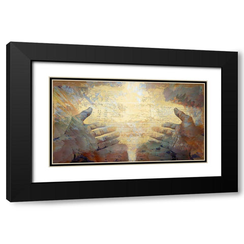 Knowlege Black Modern Wood Framed Art Print with Double Matting by Bolokofsky, Ronald