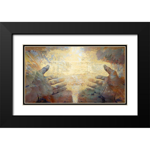 Knowlege Black Modern Wood Framed Art Print with Double Matting by Bolokofsky, Ronald