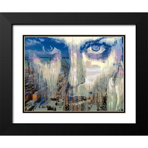 An Active Mind Black Modern Wood Framed Art Print with Double Matting by Bolokofsky, Ronald