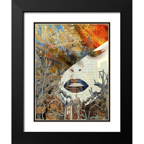 Everything Is Beautiful Black Modern Wood Framed Art Print with Double Matting by Bolokofsky, Ronald
