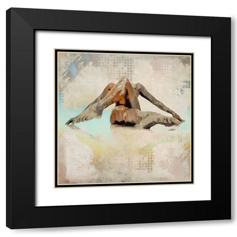 Under the Sun II Black Modern Wood Framed Art Print with Double Matting by Bolokofsky, Ronald
