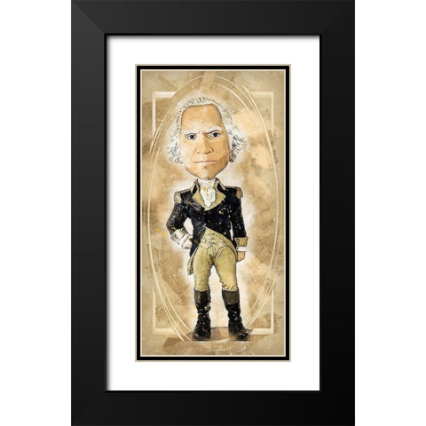 Washington Black Modern Wood Framed Art Print with Double Matting by Bolokofsky, Ronald
