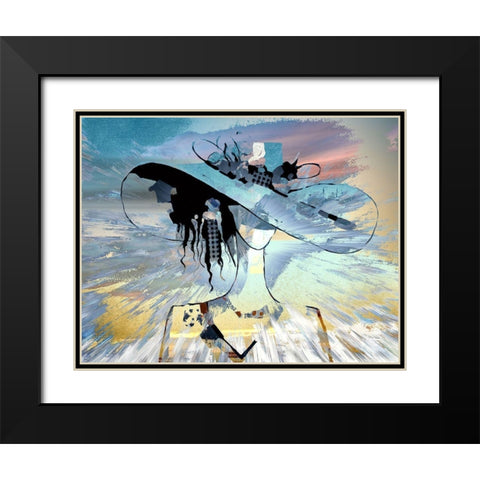 Yesterdays Fashions Today II Black Modern Wood Framed Art Print with Double Matting by Bolokofsky, Ronald