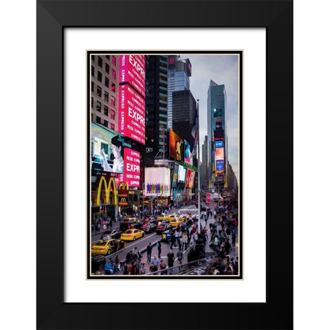 NY State of Mind Black Modern Wood Framed Art Print with Double Matting by Bolokofsky, Ronald