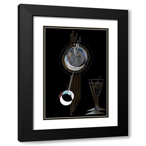 Afternoon Hangover III Black Modern Wood Framed Art Print with Double Matting by Bolokofsky, Ronald