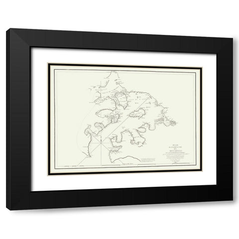 Bucarelli Bay Alaska - LImprimeire 1797 Black Modern Wood Framed Art Print with Double Matting by L''Imprimeire