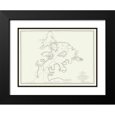 Bucarelli Bay Alaska - LImprimeire 1797 Black Modern Wood Framed Art Print with Double Matting by L''Imprimeire