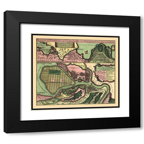 Saint Petersburg Russia Europe - Seutter Black Modern Wood Framed Art Print with Double Matting by Seutter