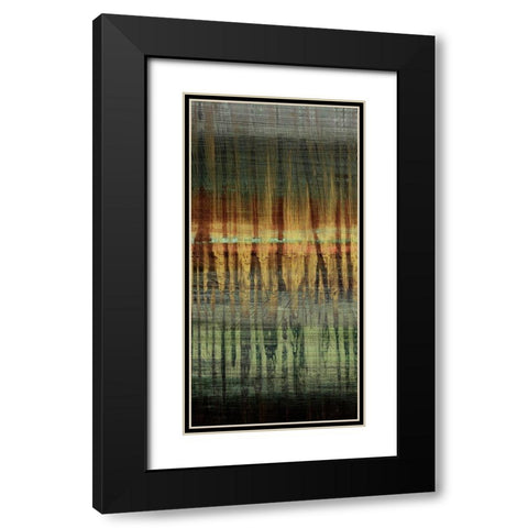 Summer Reed I Black Modern Wood Framed Art Print with Double Matting by Brey