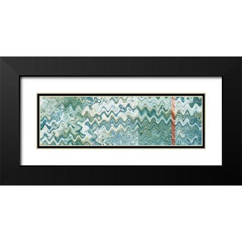 Underwater II Black Modern Wood Framed Art Print with Double Matting by Franklin