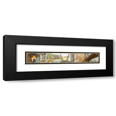 Across America II Black Modern Wood Framed Art Print with Double Matting by Franklin