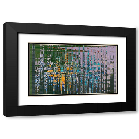 Eye of the Storm Black Modern Wood Framed Art Print with Double Matting by Simons