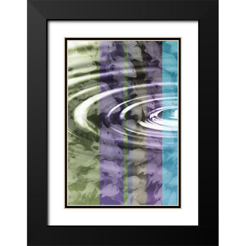 Follow the Leader I Black Modern Wood Framed Art Print with Double Matting by Simons