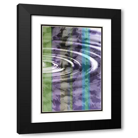 Follow the Leader II Black Modern Wood Framed Art Print with Double Matting by Simons