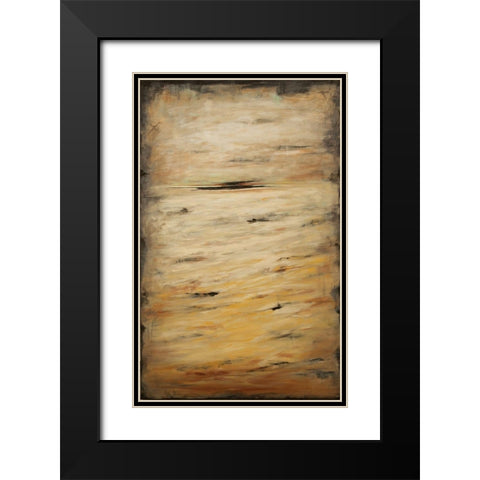 Boundless II Black Modern Wood Framed Art Print with Double Matting by Hinz