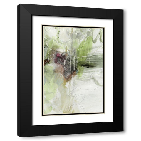 Whipped II Black Modern Wood Framed Art Print with Double Matting by King