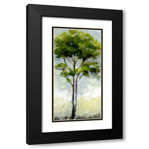 Tree I Black Modern Wood Framed Art Print with Double Matting by King