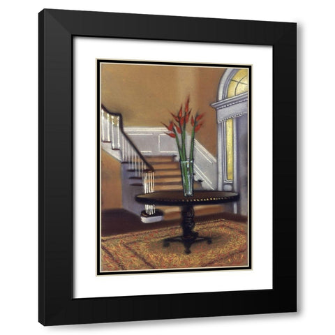 Going Down Black Modern Wood Framed Art Print with Double Matting by Ricci