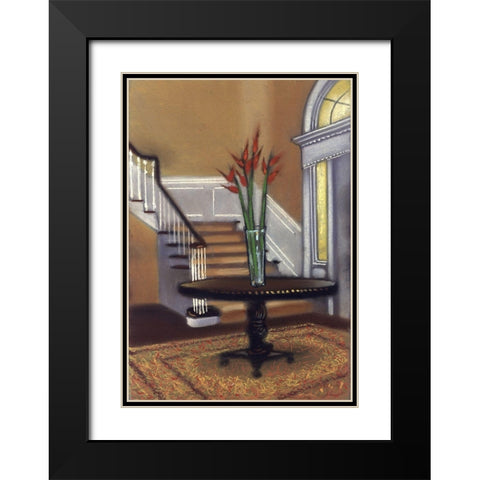 Going Down Black Modern Wood Framed Art Print with Double Matting by Ricci