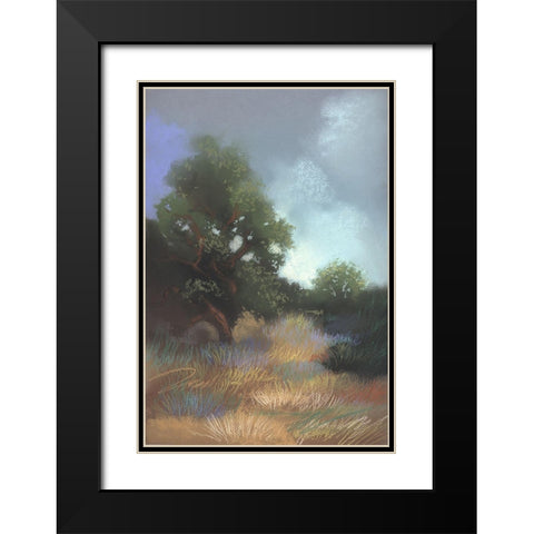 The Wilds I Black Modern Wood Framed Art Print with Double Matting by Ricci