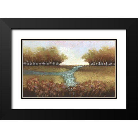 Tomorrow I Black Modern Wood Framed Art Print with Double Matting by Ricci