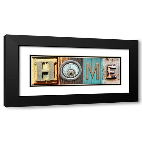 Home Black Modern Wood Framed Art Print with Double Matting by Phillip, Jamie