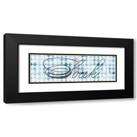 Soak Black Modern Wood Framed Art Print with Double Matting by Phillip, Jamie