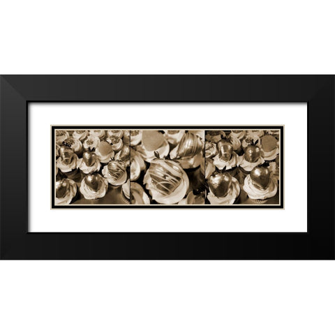 Golden Dessert Black Modern Wood Framed Art Print with Double Matting by Phillip, Jamie