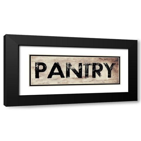 Panrty Black Modern Wood Framed Art Print with Double Matting by Phillip, Jamie