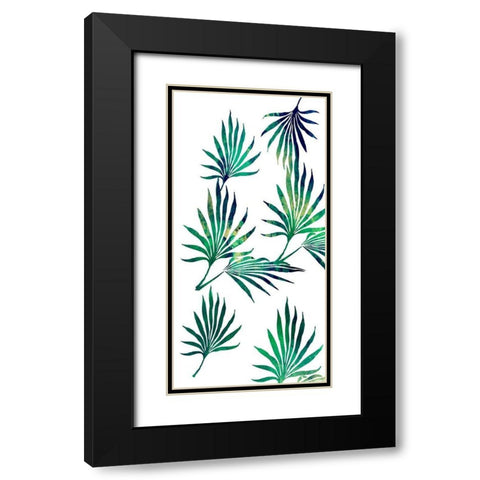 Wild Tropics 2 Black Modern Wood Framed Art Print with Double Matting by Phillip, Jamie