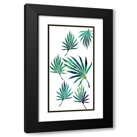 Wild Tropics  Black Modern Wood Framed Art Print with Double Matting by Phillip, Jamie