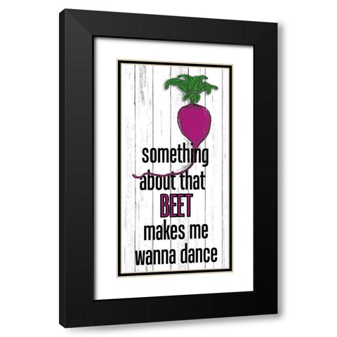 Kitchen Pun 2 Black Modern Wood Framed Art Print with Double Matting by Phillip, Jamie