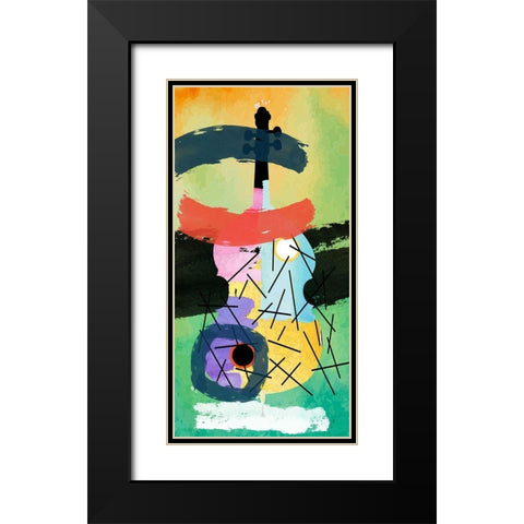 Play On Black Modern Wood Framed Art Print with Double Matting by Phillip, Jamie