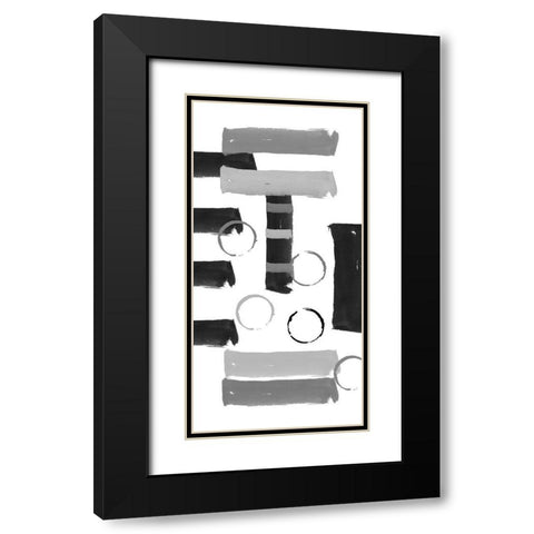 Dubs Black Modern Wood Framed Art Print with Double Matting by Phillip, Jamie