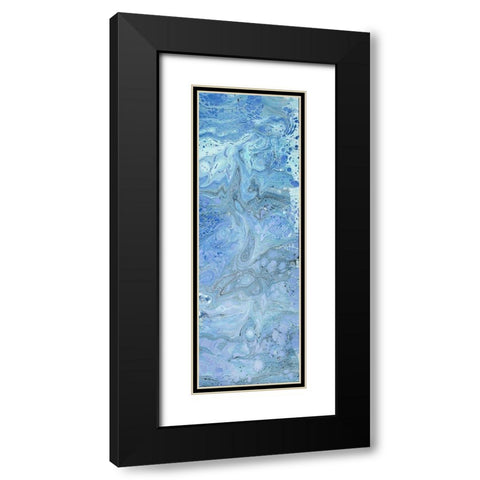 Placid Monent 2 Black Modern Wood Framed Art Print with Double Matting by Phillip, Jamie