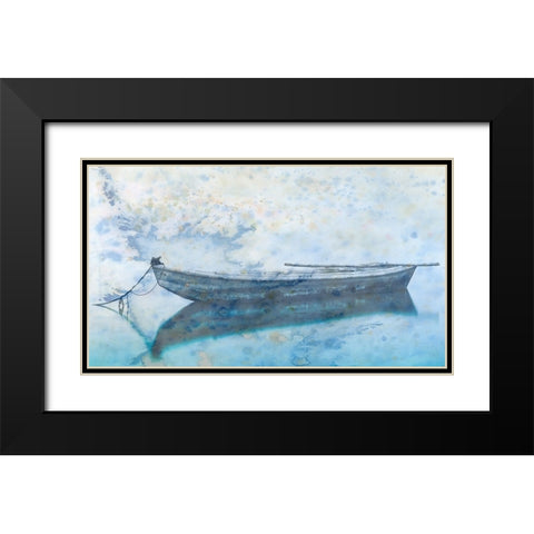 Rowing Dreams 1 Black Modern Wood Framed Art Print with Double Matting by Phillip, Jamie