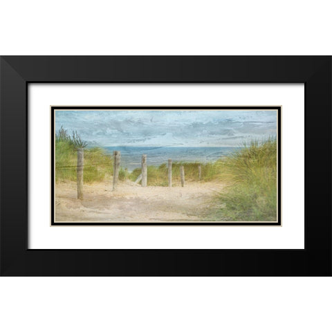Coast To Coast 1 Black Modern Wood Framed Art Print with Double Matting by Phillip, Jamie