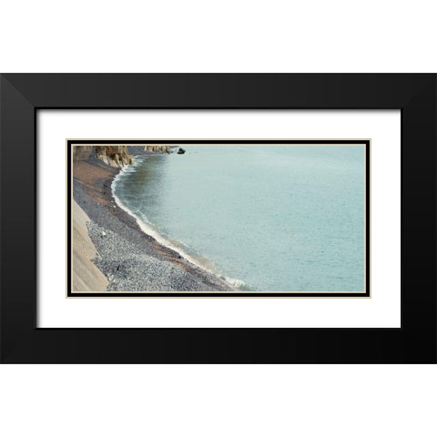 West Coast Black Modern Wood Framed Art Print with Double Matting by Phillip, Jamie