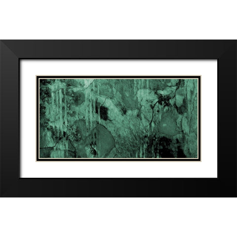 Bantangoya Abstract Black Modern Wood Framed Art Print with Double Matting by Phillip, Jamie