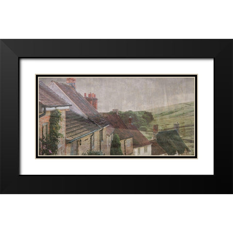 Farmhouse Black Modern Wood Framed Art Print with Double Matting by Phillip, Jamie
