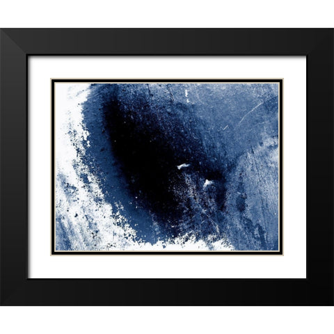 Blue Hole Black Modern Wood Framed Art Print with Double Matting by Phillip, Jamie