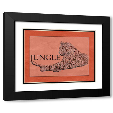 Wild Thing Black Modern Wood Framed Art Print with Double Matting by Phillip, Jamie