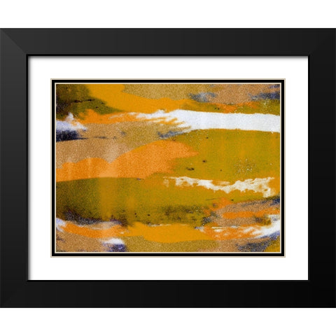 Lemon Sunshine Black Modern Wood Framed Art Print with Double Matting by Phillip, Jamie
