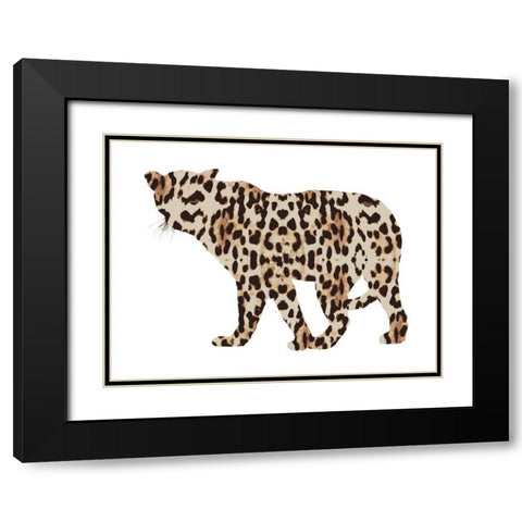 Light Paw 2 Black Modern Wood Framed Art Print with Double Matting by Phillip, Jamie
