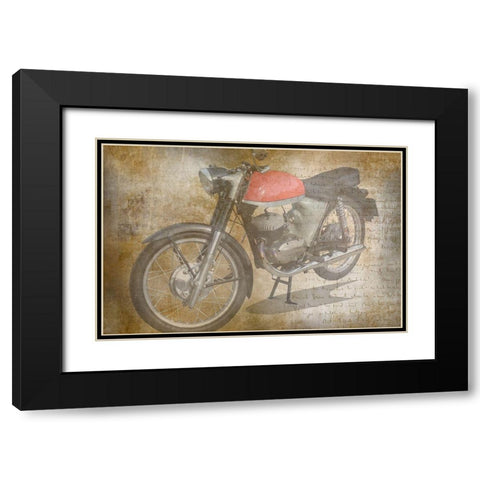 Ride on Black Modern Wood Framed Art Print with Double Matting by Phillip, Jamie