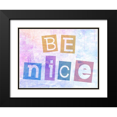 Nice Black Modern Wood Framed Art Print with Double Matting by Phillip, Jamie